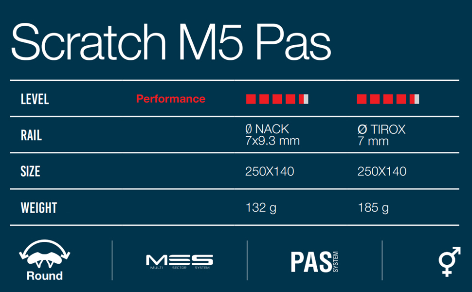 Сідло Prologo Scratch M5 PAS Tirox, 140мм, чорне