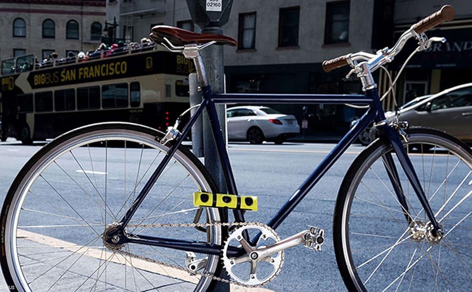 Замок ланцюговий ABUS Steel-O-Chain 5805K для велосипеда, 110 см, рівень захисту 5, чорний