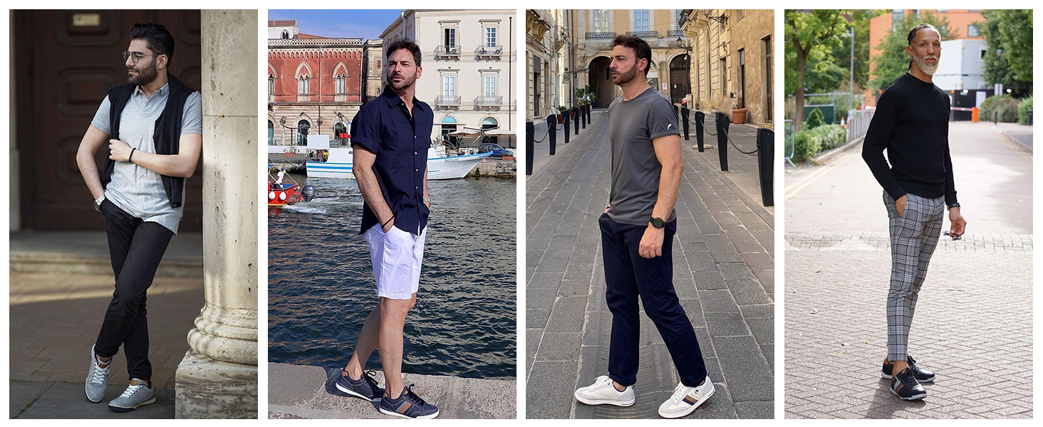 ARRIGO BELLO Чоловічі кросівки: зручні прогулянки та робота на відкритому повітрі. Легкі, розмір 41-46, колір блакитний.