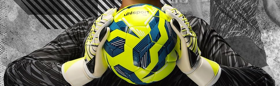 М'ячі для футболу Uhlsport Team - тренувальні м'ячі для команди, дитячі та дорослі, розміри 3, 4, 5, білі/темно-сині/блакитні