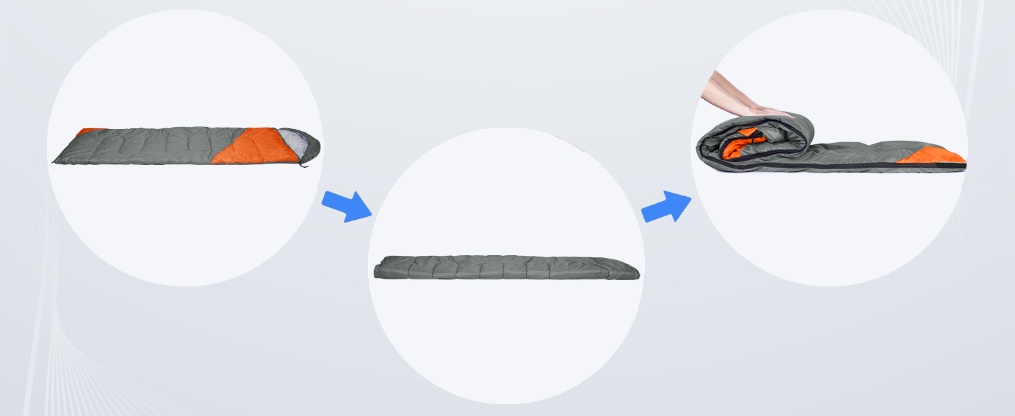 Спальний мішок Yarmiene 3-4 сезони, для дорослих та дітей, чорний+сірий