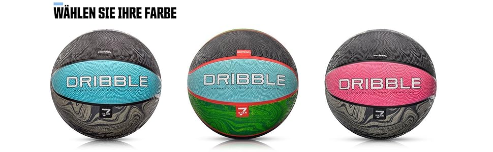 Дитячий міні-баскетбольний м'яч meteor Dribble Розмір 7 Ідеально підходить для молодіжного баскетболу для тренувань М'який баскетбол з чіпкою поверхнею Розмір 7 СИНІЙ/ЗЕЛЕНИЙ