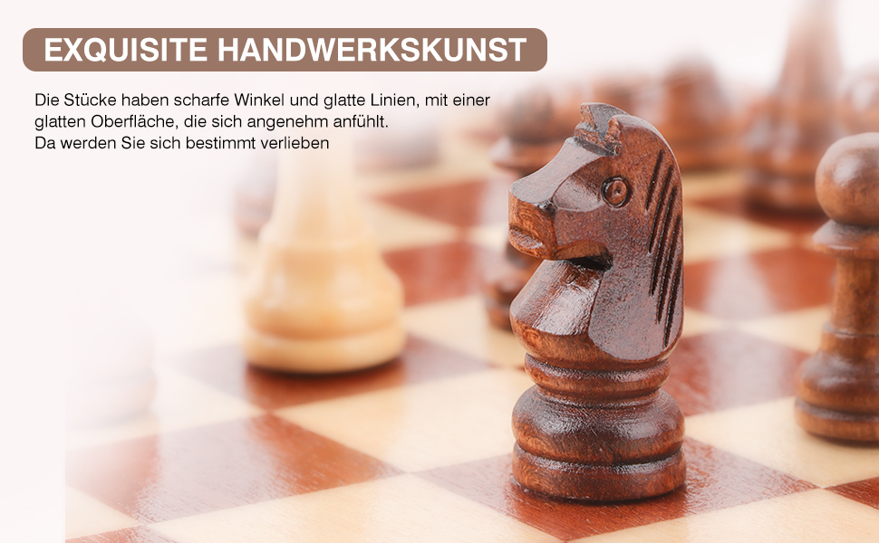 Магнітна дошка Creechwa 29x29 см: дерев'яна шахівниця та дошка для шашок, іграшка для дітей та дорослих