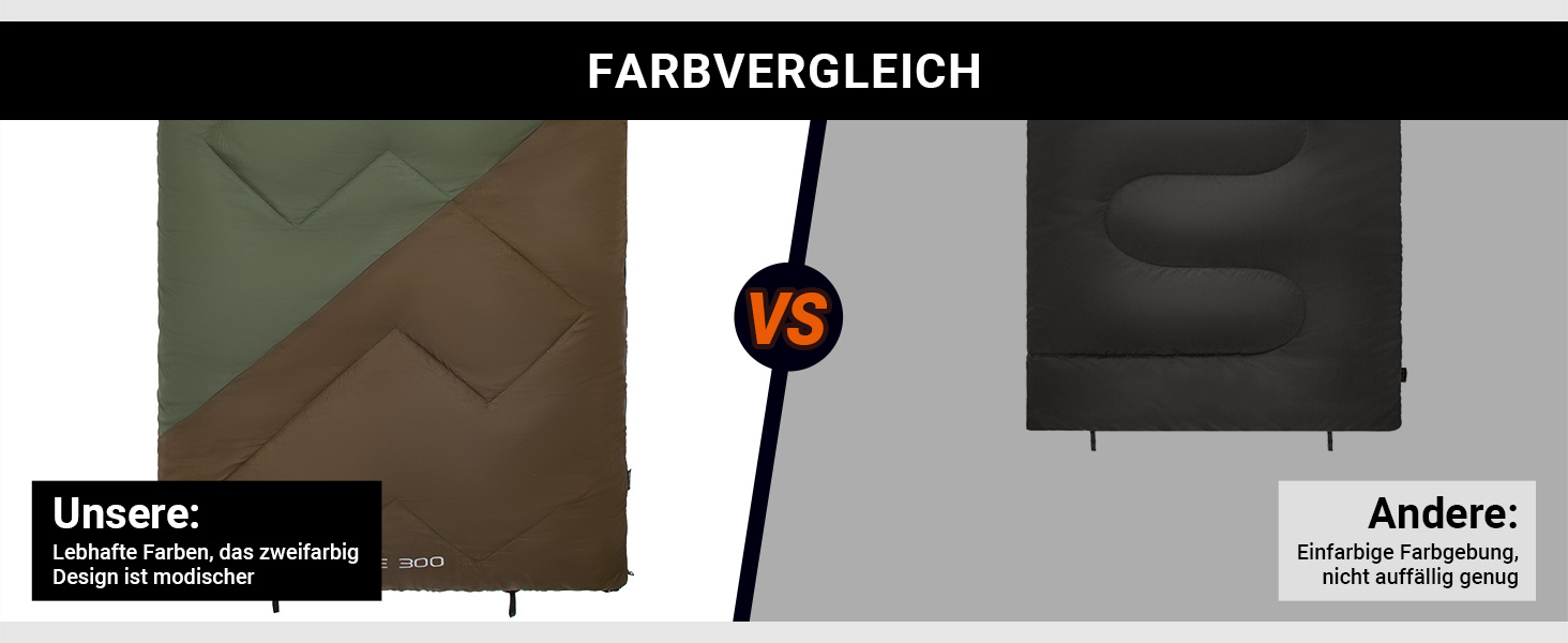 Сплячий мішок KingCamp Flannel для дорослих, 3-4 сезони, ультралегкий, бавовна, теплий, ковдровий, водонепроникний, для кемпінгу (зелений/коричневий, L, блискавка)