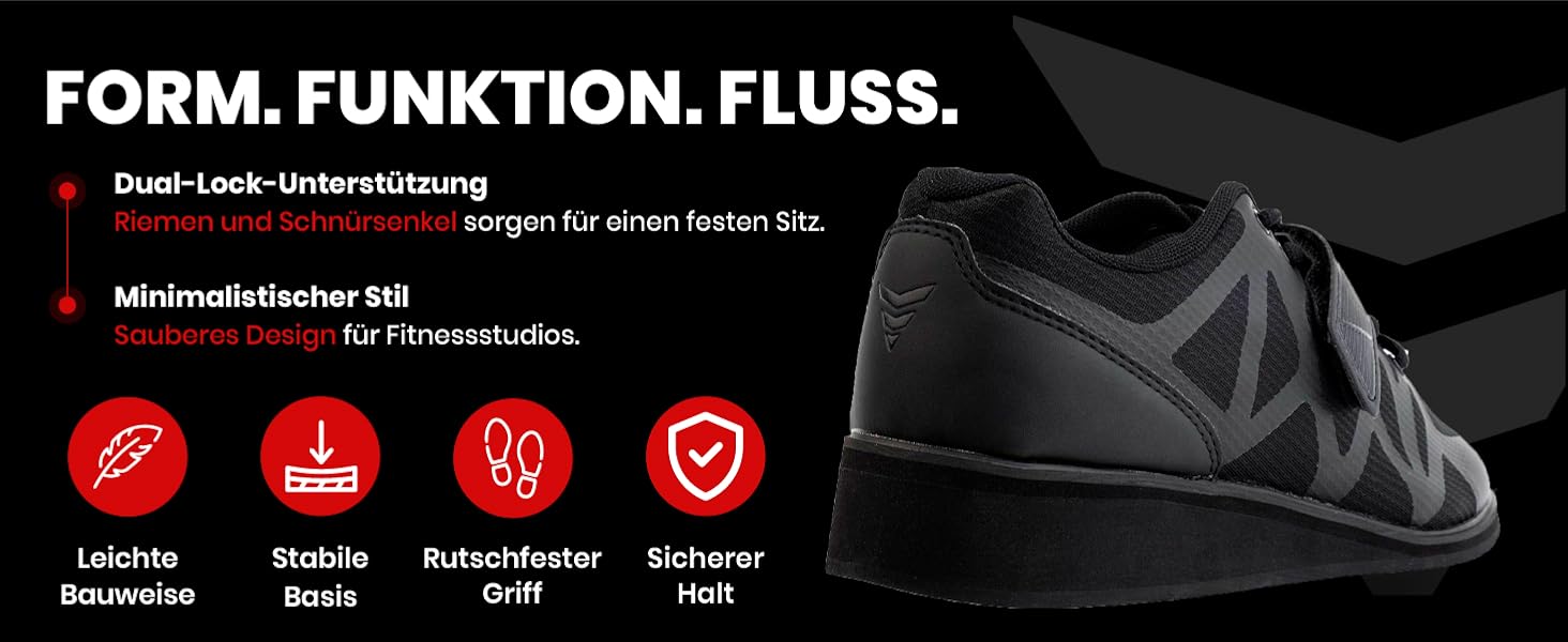 Взуття для важкої атлетики, пауерліфтингу та бодібілдингу, кросівки для присідань 38 EU чорного кольору