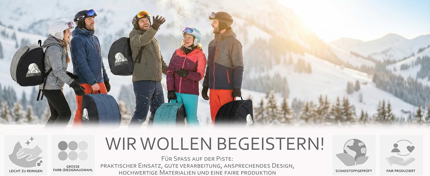 Чохол для лижних черевиків Rawstyle: рюкзак для лиж, черевиків, шолома, хард- та софт-боти, інлайни. Сірий, модель 3