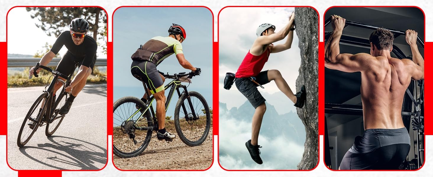 Велосипедні рукавички BEAST RAGE з посиленням, чорні, для MTB, BMX, шосе, чоловічі та жіночі, антиковзаючі, з амортизацією, для сенсорних екранів