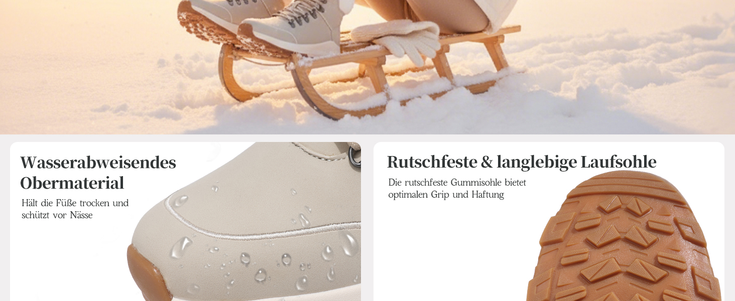 Жіночі зимові черевики: утеплені снігоступи, трекінгові черевики для хайкінгу (жовті, 38 EU)