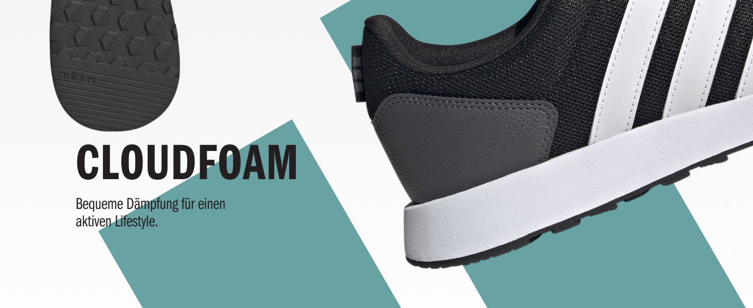 Кросівки для бігу Adidas Run 50s, 38 EU, сірий/рожевий/сірий, для жінок