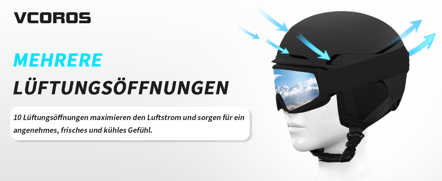 Шкільний шолом з маскою, DXH811. Унісекс, знімні навушники, дихаюча вентиляція, регульований захист від УФ-випромінювання. Підходить для сноубордингу та катання на лижах. Матовий чорний + маска + шолом M