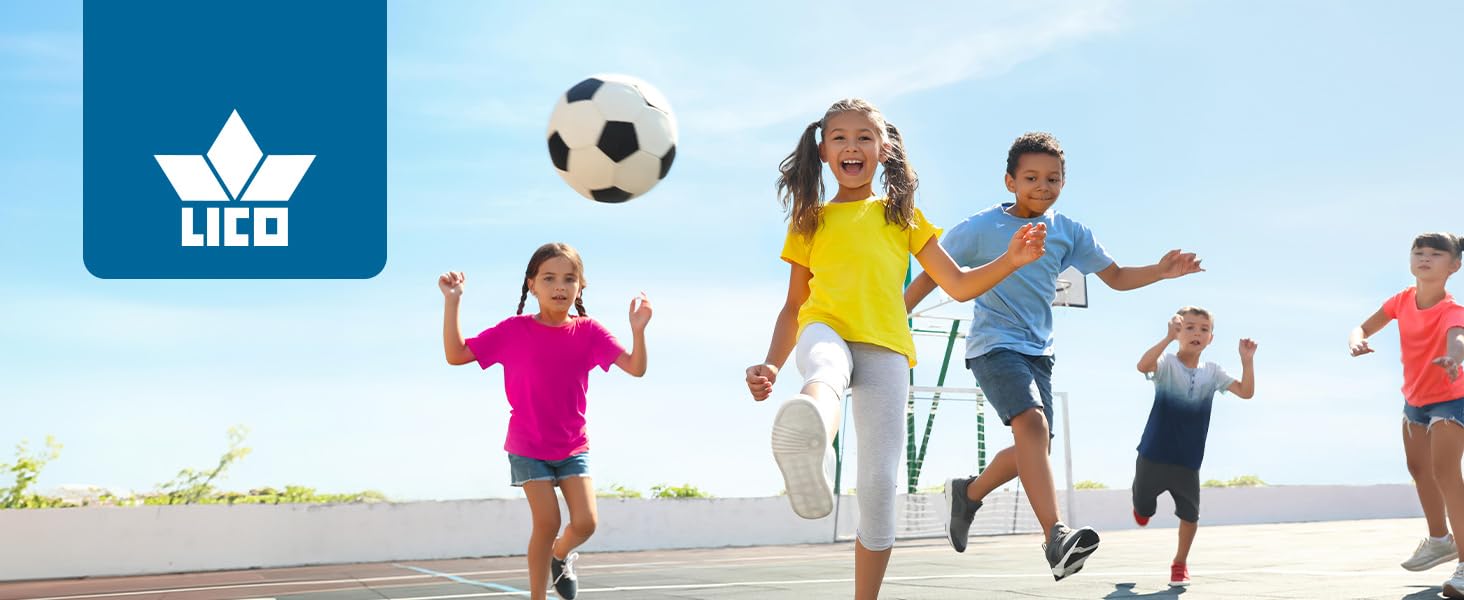 Дитячі спортивні зала баскетбольні кросівки Lico Chaska 40 EU, блакитний, Lemon