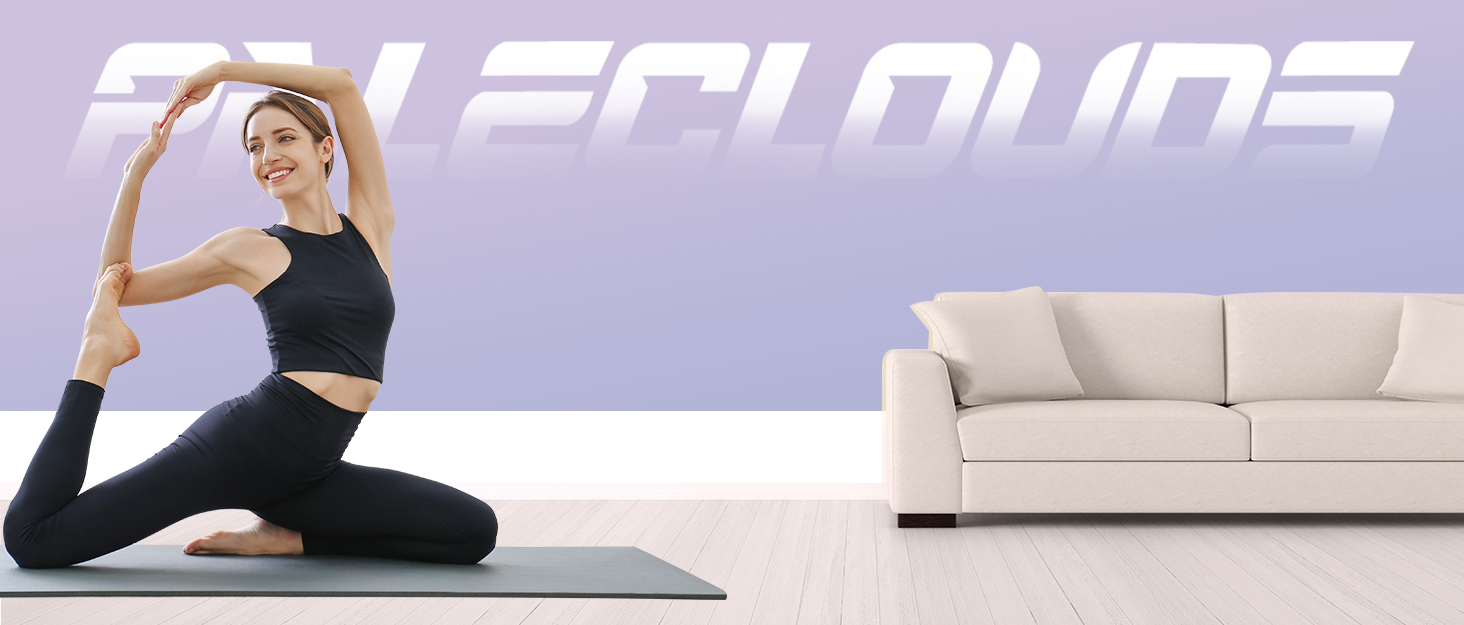 Набір для пілатесу: кільце, стрічки, міні-м'яч, постер та сумка. Набір для тренування корпусу для жінок (фіолетовий)