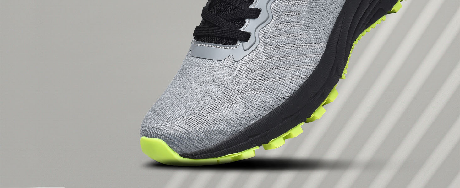 Кросівки для бігу та занять спортом Frysen: чоловічі та жіночі, сірі, розмір 36 EU, легкі, дихаючі