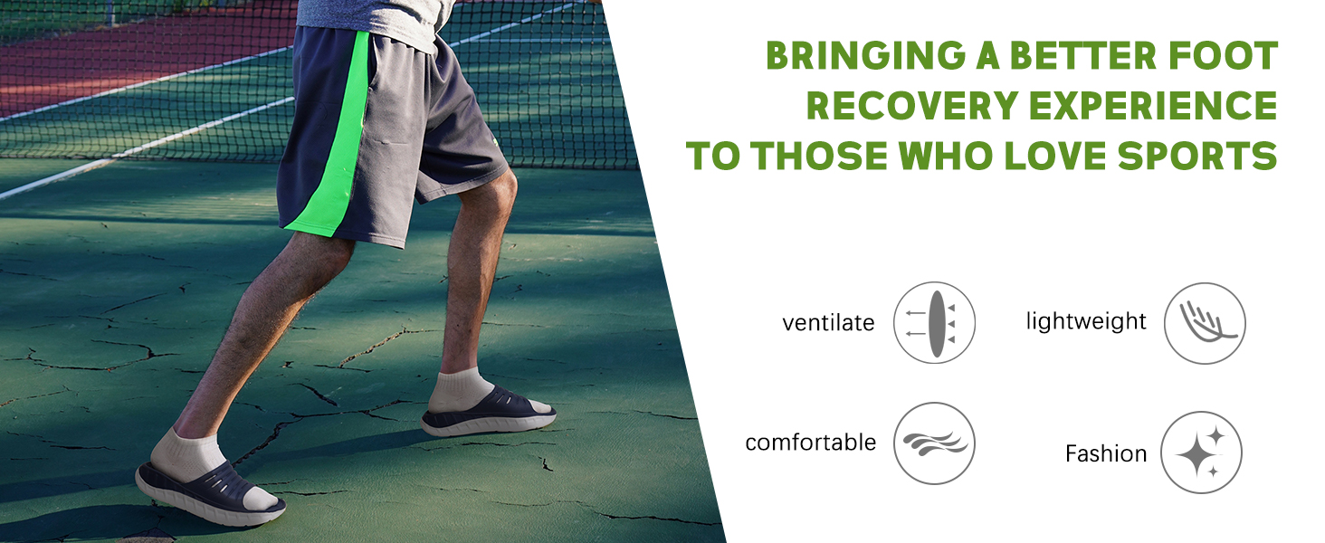 Чоловічі сандалі KuaiLu ортопедичні для підтримки склепіння стопи, червоно-чорні, 40 EU - літні пляжні шльопанці