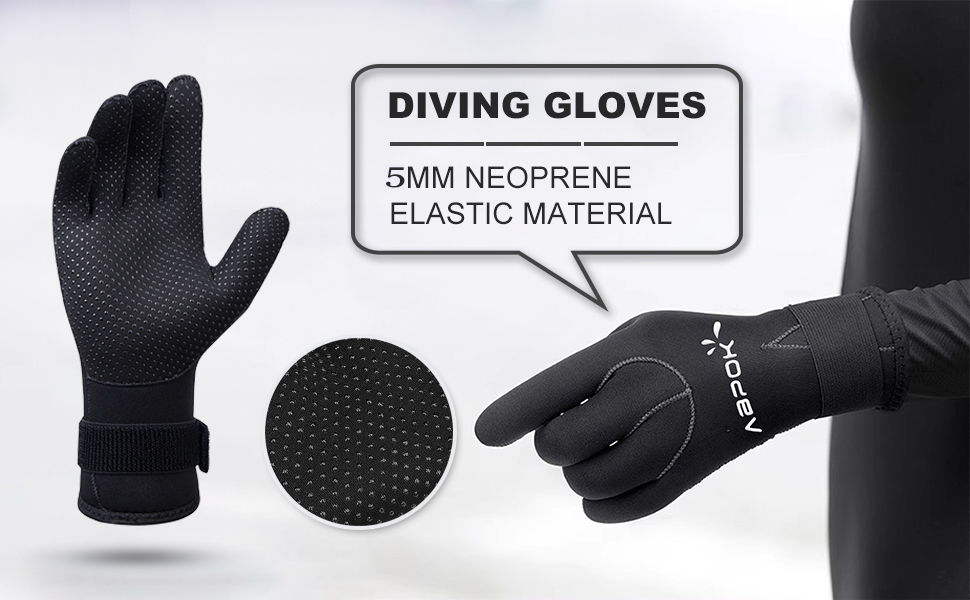 Водонепроникний гідрокостюм ABPOK, 5 мм, з терморукавичками, антиковзаюча підошва, регульований пояс, для снорклінгу, плавання, дайвінгу, водних видів спорту, чоловічий та жіночий, XL