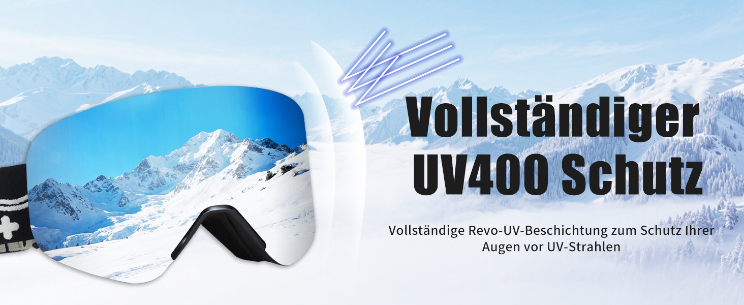 Магнітні гірськолижні окуляри VCOROS YH879B-2 з OTG-системою, унісекс, сріблясто-чорні