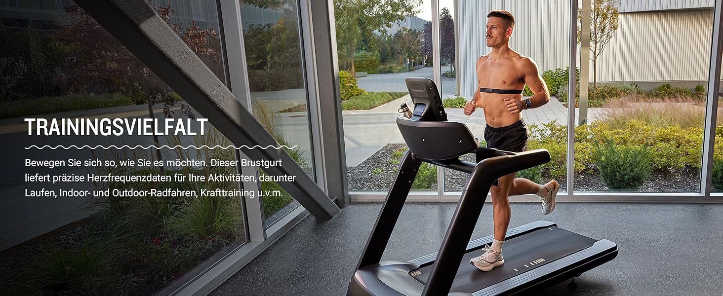 Гармін HRM 200 - нагрудний датчик серцевого ритму, преміум-якість, батарея до 1 року, для точного вимірювання, розмір M-XL