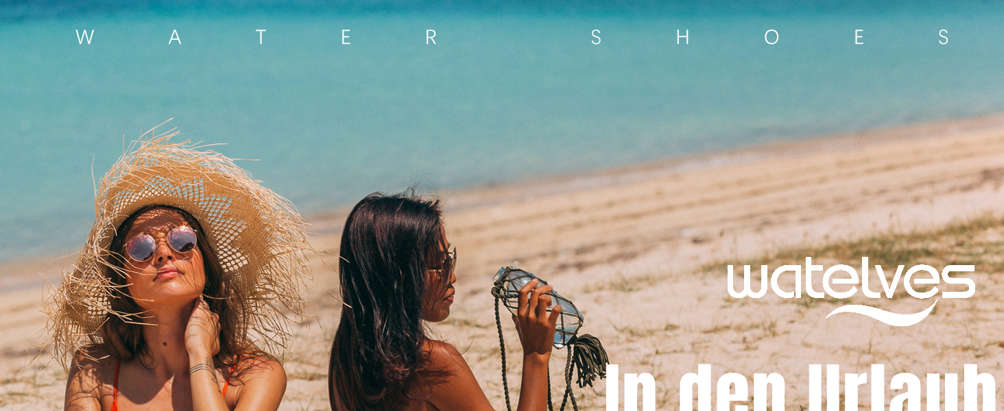 Водні шкарпетки для плавання та серфінгу WateLves: чоловічі та жіночі, швидко сохнуть, унісекс, блакитні, 38 EU