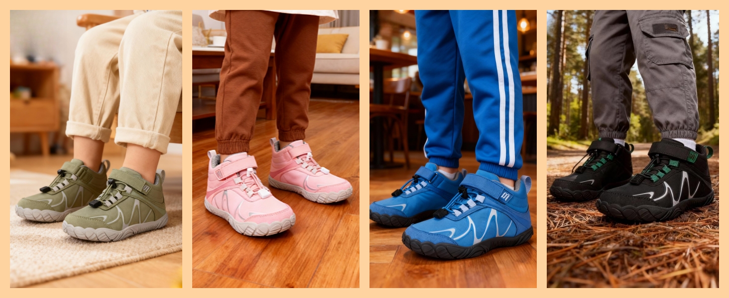 Дитячі босижні кросівки для активного відпочинку: легкі, водонепроникні, з антиковзаючою підошвою (27-35 розмір)