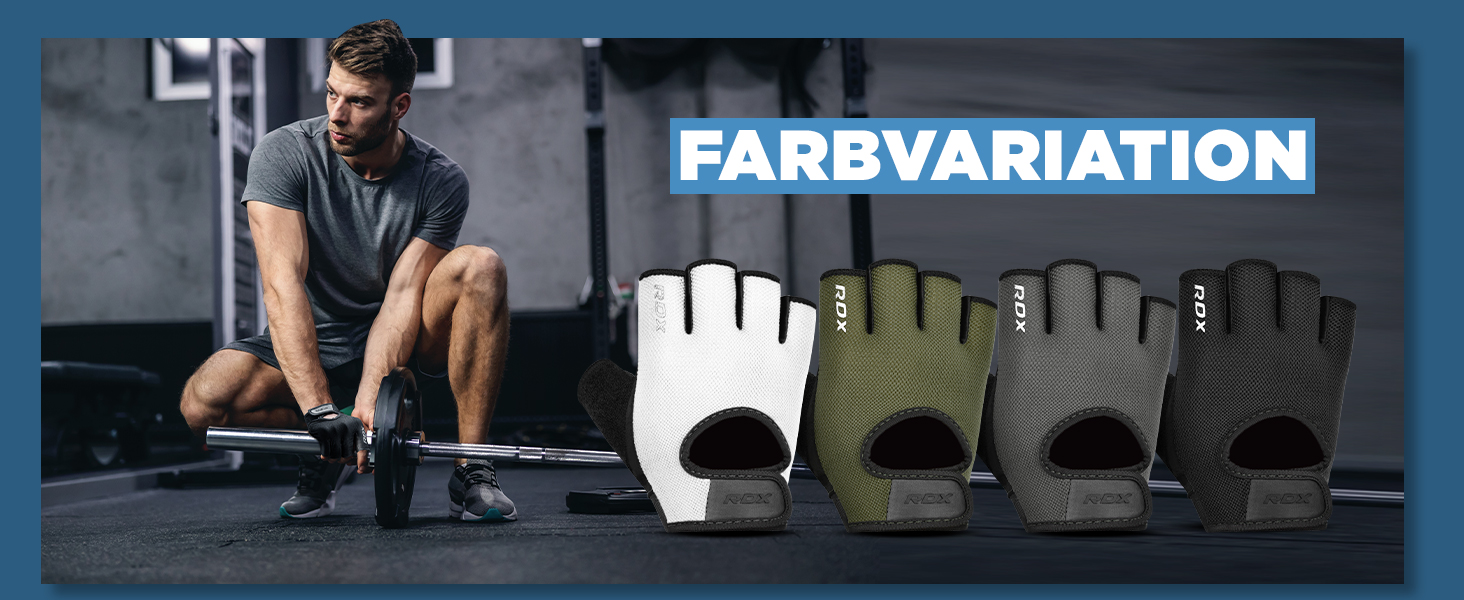 Фитнес рукавички RDX для чоловіків та жінок, рукавички для тренувань, силових вправ, з антиковзким покриттям та захистом зап'ястя, для залу, бодібілдингу, HIIT, підняття ваги, чорні, XL