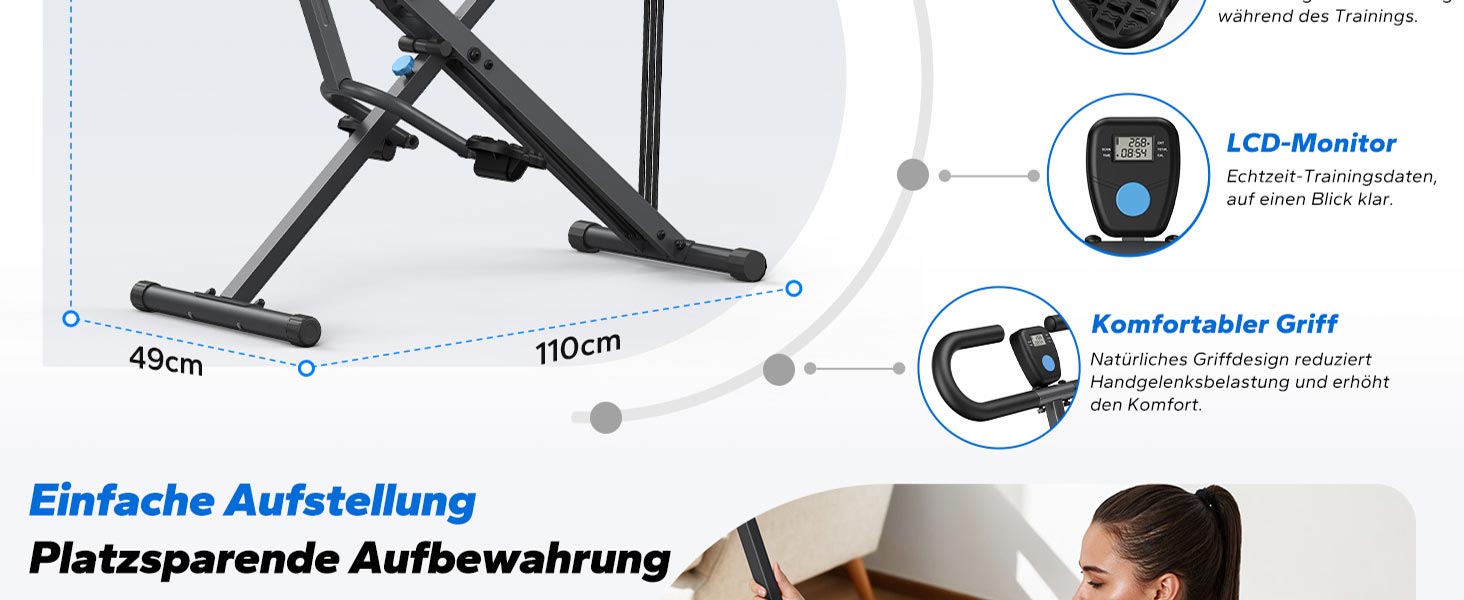 MERACH 2-в-1 тренажер для присідань та тяги, складаний, сірий (R07)