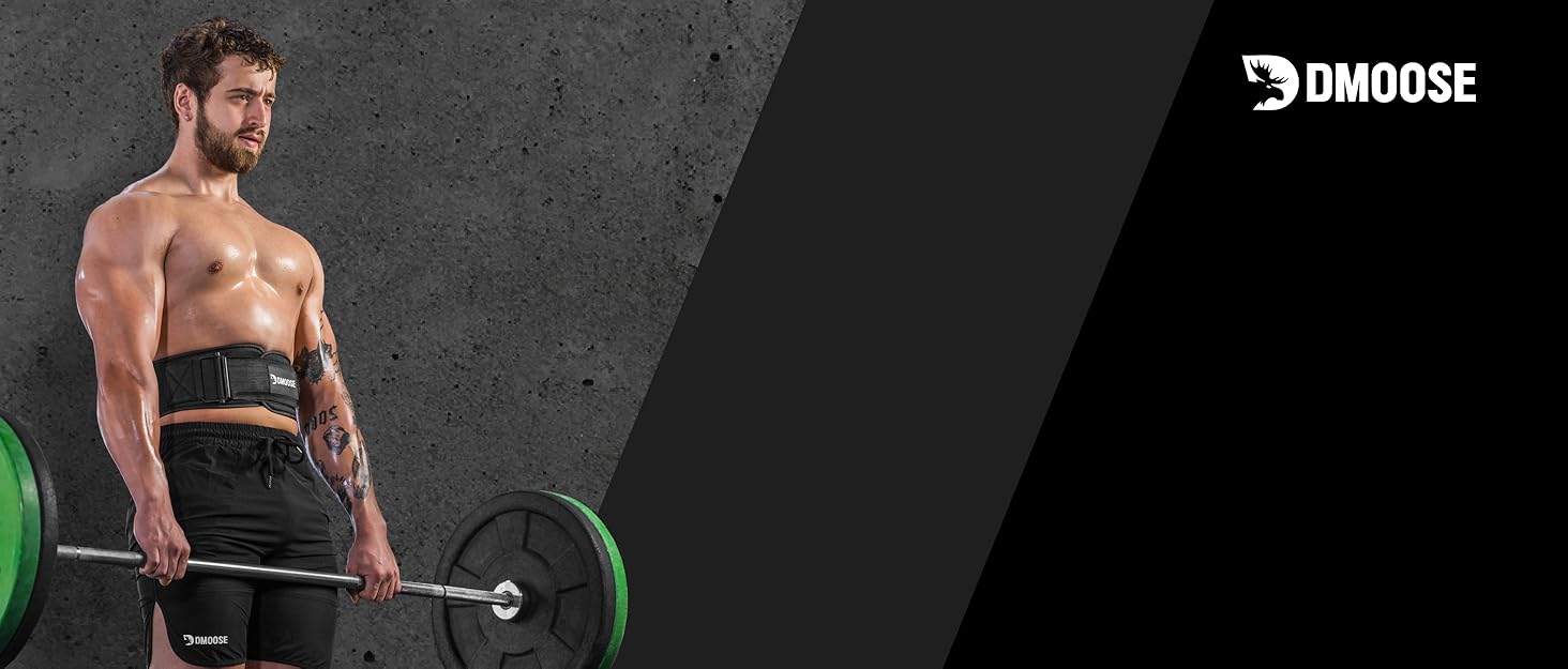 Набори для тяги DMoose Fitness для чоловіків та жінок (пара) - міцний нейлон з ремінцями на зап'ясті 8 мм - допоміжні засоби для тренажерного залу для пауерліфтингу та станової тяги - ручки для силових тренувань, червоні