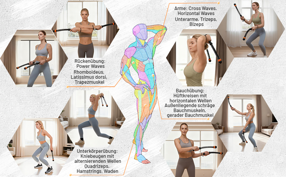 Битва-канат без мотузки з регулюванням - для дому, з силіконовими ручками, чорний. Для тренувань всього тіла, спалювання жиру та силових навантажень