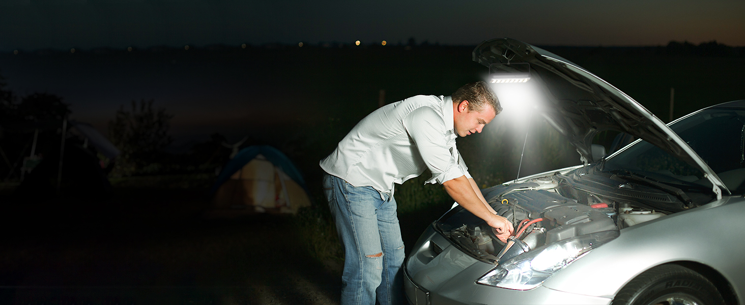 Eventek LED кемпінговий ліхтар 4000LM, 20000mAh Power Bank, USB, до 144 годин, IPX5, 4 режими, для читання, намету, риболовлі, надзвичайних ситуацій