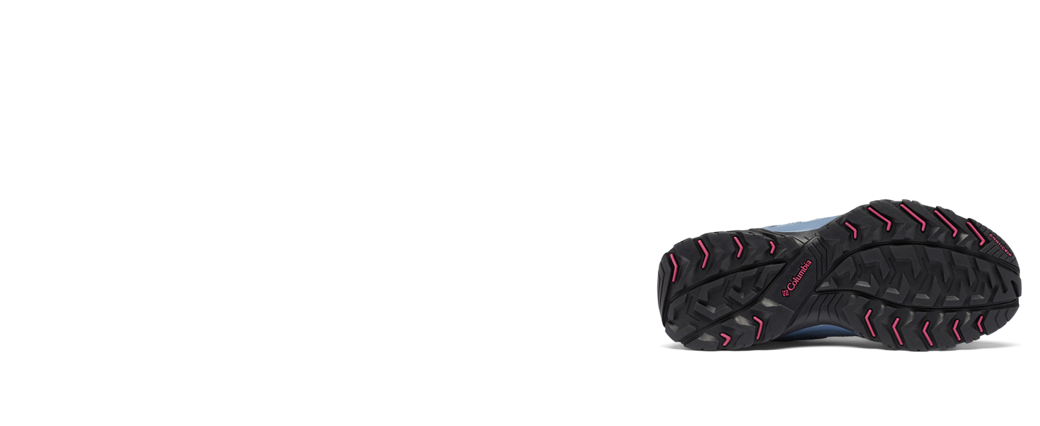 Жіночі трекінгові черевики Columbia Crestwood, сірі (Graphite x Pacific Rim), 38 EU