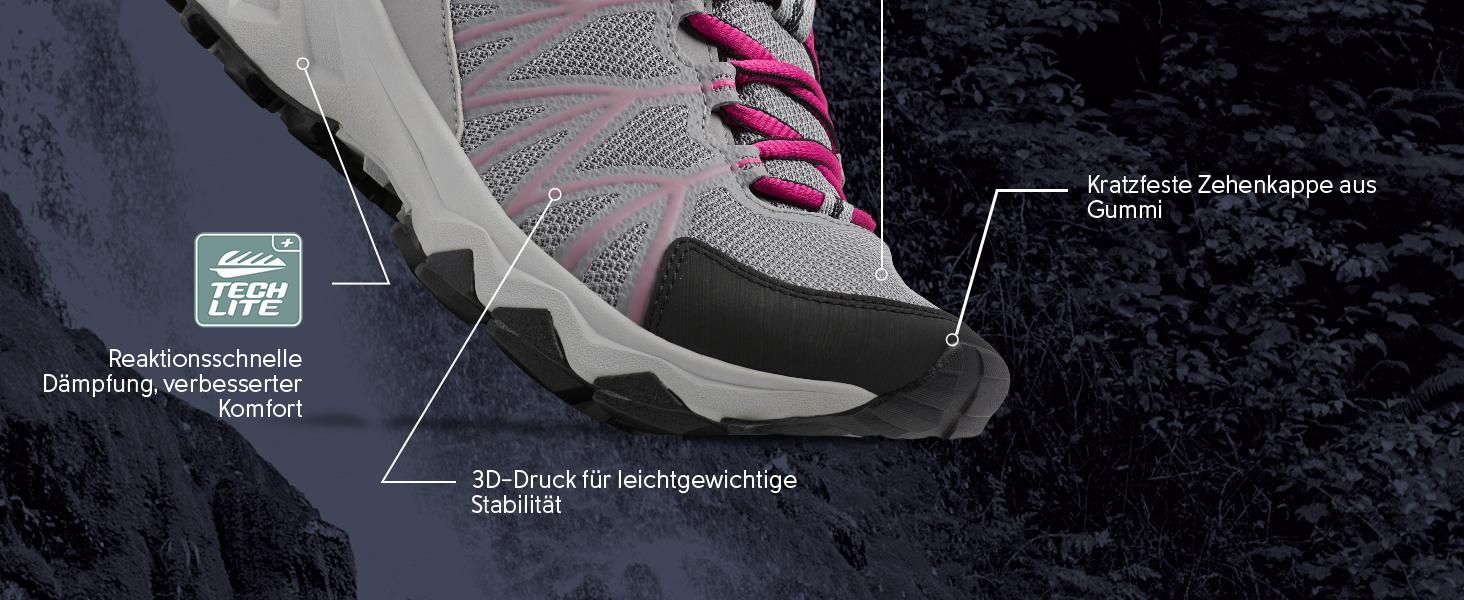 Черевики для жінок Columbia Peakfreak II Outdry WP, чорний (Black x Ti Grey Steel), 39 EU