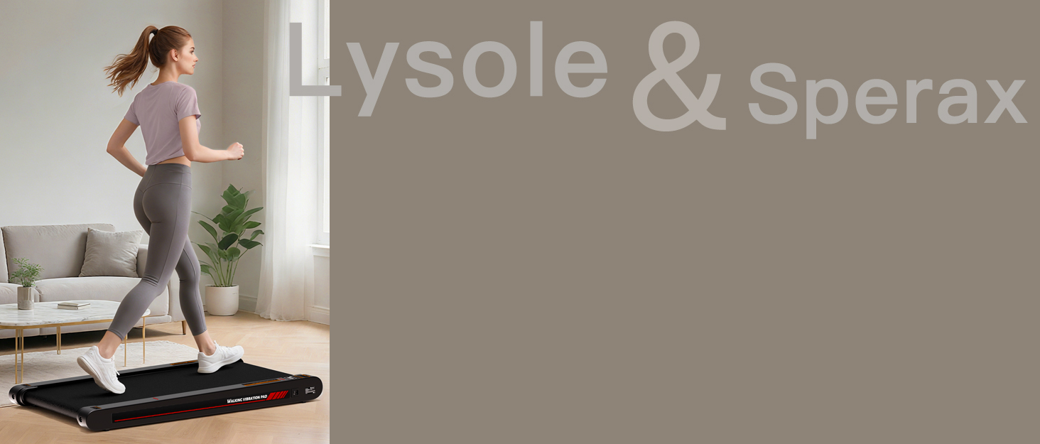 Lysole Килимок для ходьби з вібрацією 4-в-1 для дому, офісу, спортзалу (Чорний, Сірий)