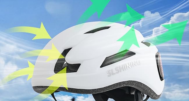 Велосипедний шолом PChero з LED-підсвіткою, поворотниками, Bluetooth, дисплеєм та тахометром, для MTB і шосейних велосипедів, розмір 58-62 см, для чоловіків і жінок