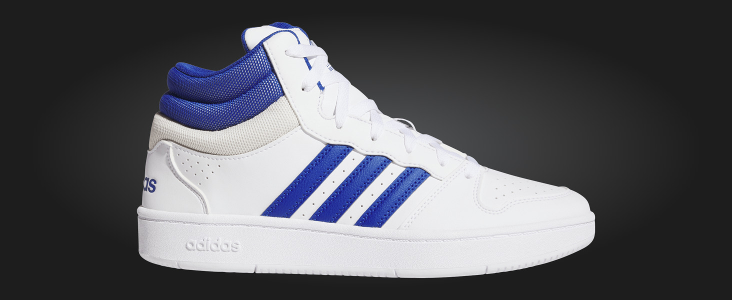 Чоловічі кросівки adidas Hoops Classic Core Black Cloud White, розмір 42 2/3 EU