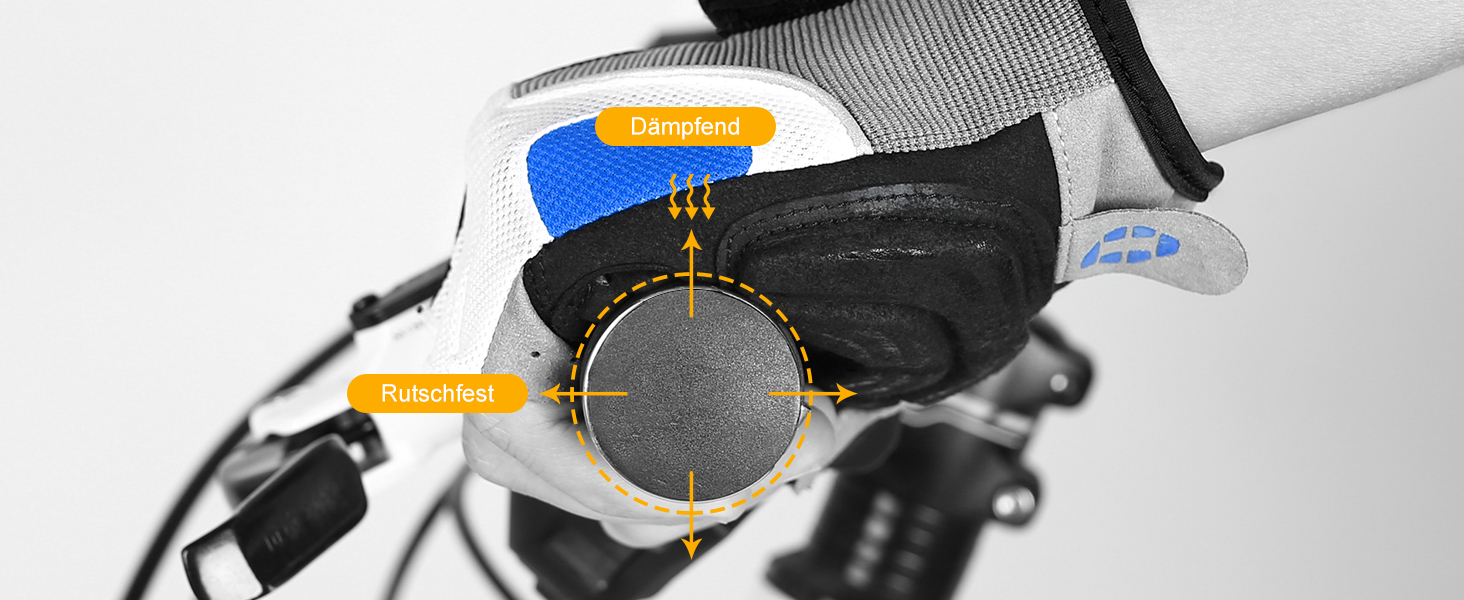 Велосипедні рукавички Inbike напівпальцеві гелеві дихаючі антиковзні амортизуючі для гірського велосипеда чоловічі жіночі літні для велоспорту MTB блакитні L