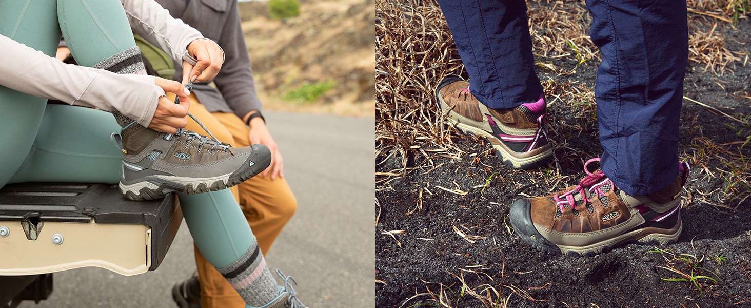 Черевики для жінок KEEN Targhee III Mid WP, 39 EU, синій