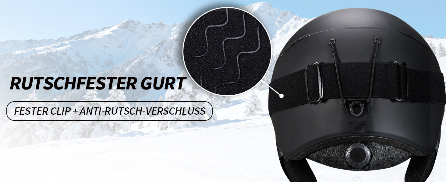 Шолом для сноуборду та гірських лиж з маскою, DXH816. Знімне кріплення, дихаючий, захист від ударів, UV-захист, регульований. Чорний матовий.