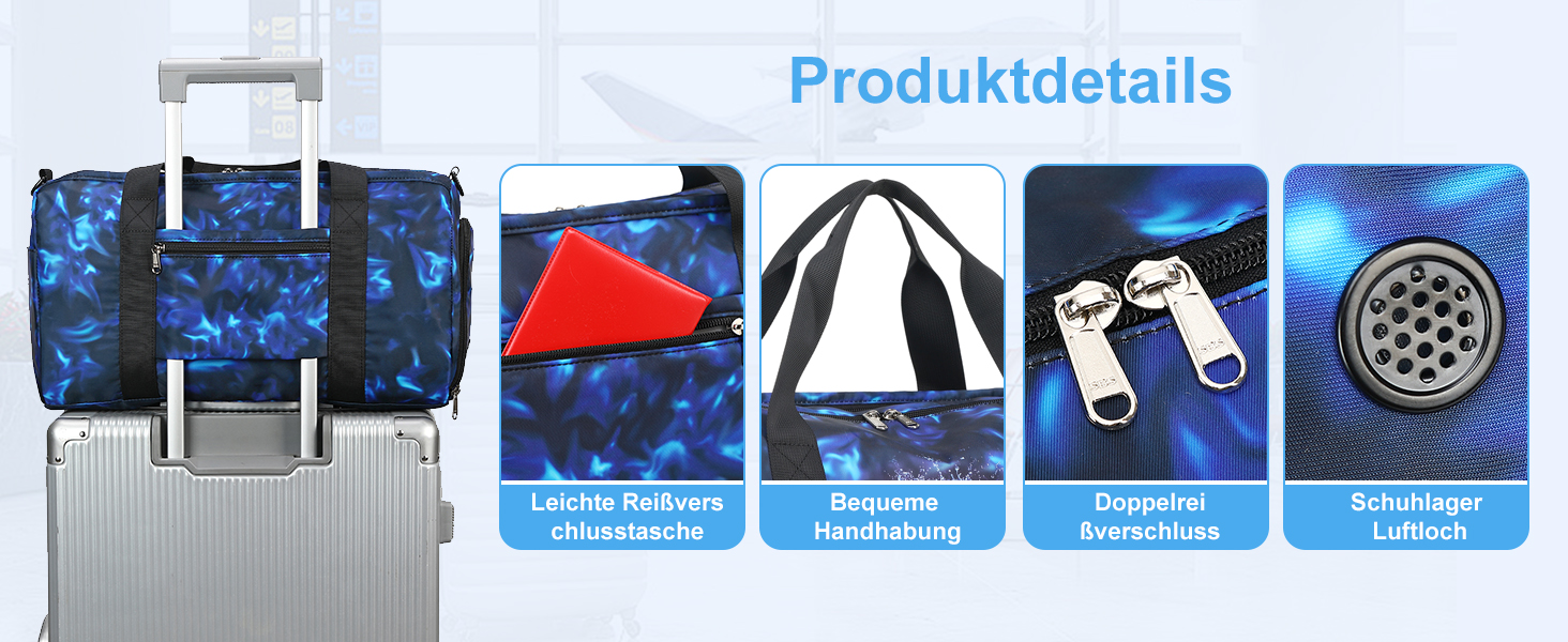 Спортивна сумка для дітей з відділенням для взуття та мокрих речей. Дитяча пляжна сумка для хлопчиків та дівчаток. Сумка для плавання, подорожей, фітнесу (Принц Graffiti Blue)