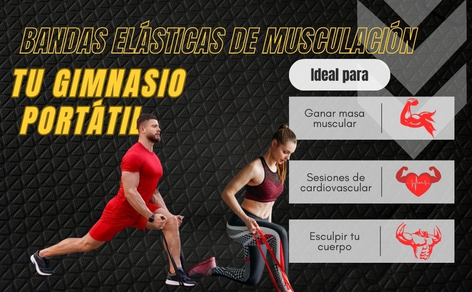 Еластичні стрічки для м'язів ACM, 3 рівні + анкер, домашня гімнастика, фітнес-стрічки, набір BE багатокольоровий