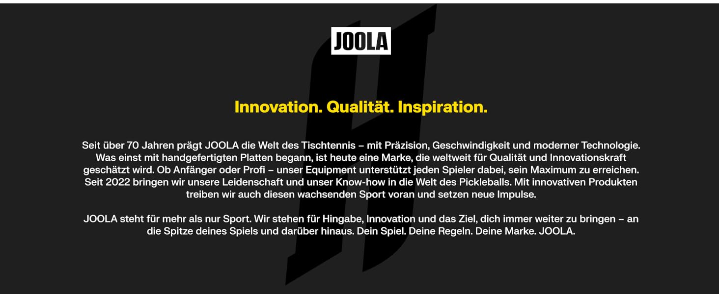 Ракетка для настільного тенісу JOOLA Hugo Calderano Carbon з м'ячами та чохлом, ITTF, чорно-зелена