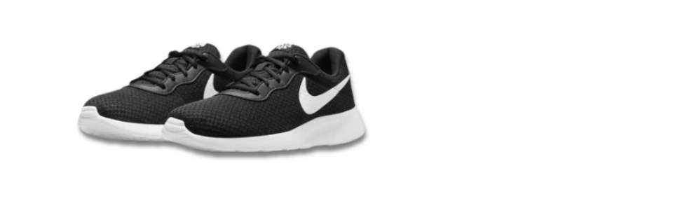 Кросівки Nike Tanjun для чоловіків, чорно-білі, розмір 40.5 EU