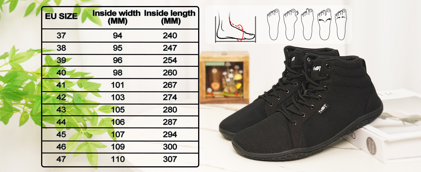 Босижні кросівки хай-топ для чоловіків та жінок. Широкі, легкі, зручні босижні кросівки для ходьби, трейлраннінгу, фітнесу. Zero Drop підошва, антиковзаюча, білі (47 EU, світло-хакі)