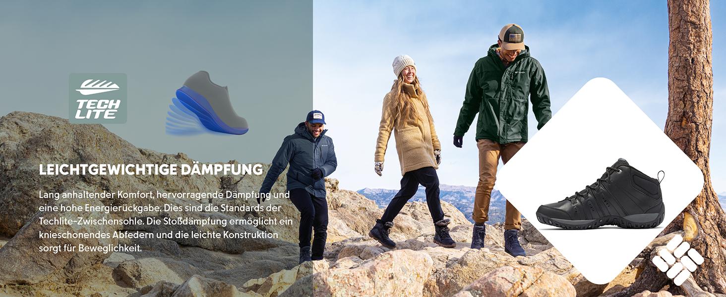 Чоловічі трекінгові черевики Columbia Gunnison 50 Black Goldenrod