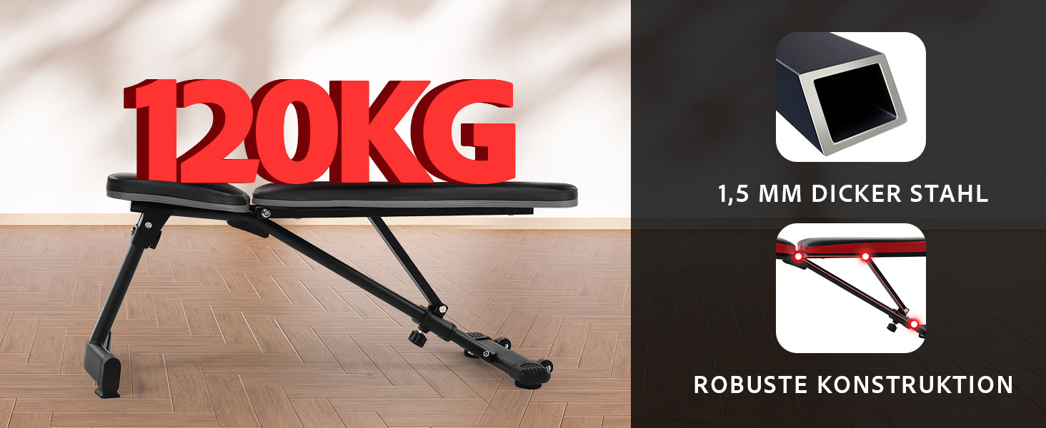 ISE Складна багатофункціональна лавка для тренувань SY-5021: регульована спинка, банк для пресу, фітнес-лавка для дому