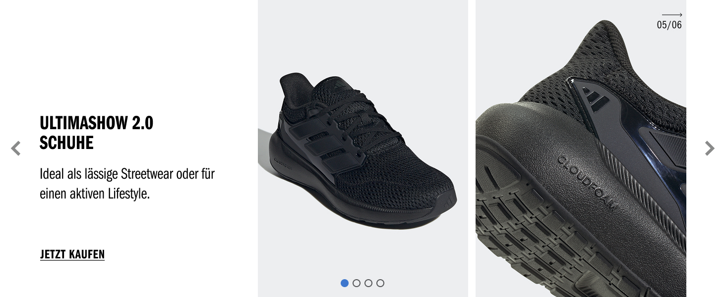Чоловічі кросівки adidas Ultimashow 2.0 Core Black Carbon, розмір 43 1/3 EU