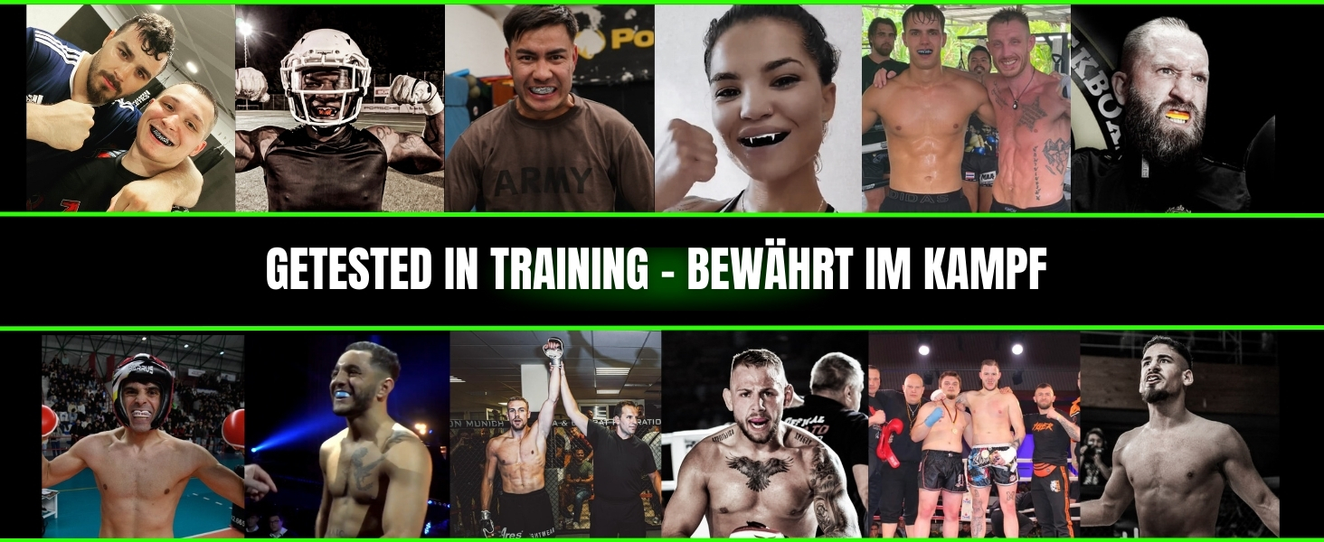 Професійний захист зубів (mouthguard) для бойових мистецтв, MMA та спортсменів. Коробка з контейнером. Чорний. Преміум-якість.