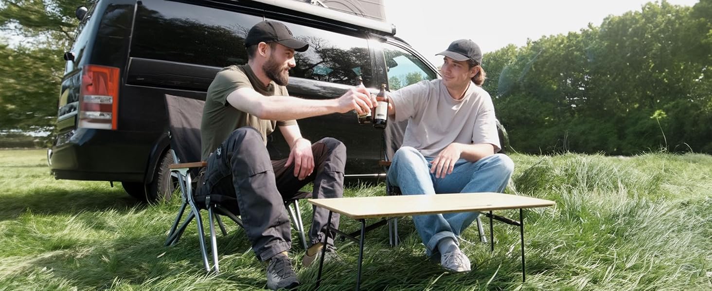 Складний туристичний стілець Osoltus Nordkap: легкий, компактний, міцний (100 кг), з алюмінієвим каркасом, для відпочинку на природі