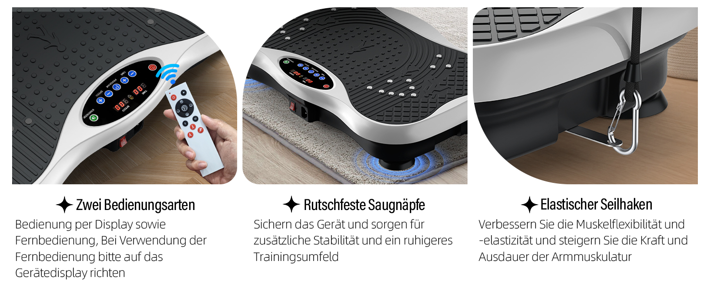 Віброплатформа для дому з пультом та Bluetooth, Vibro Shaper для всього тіла