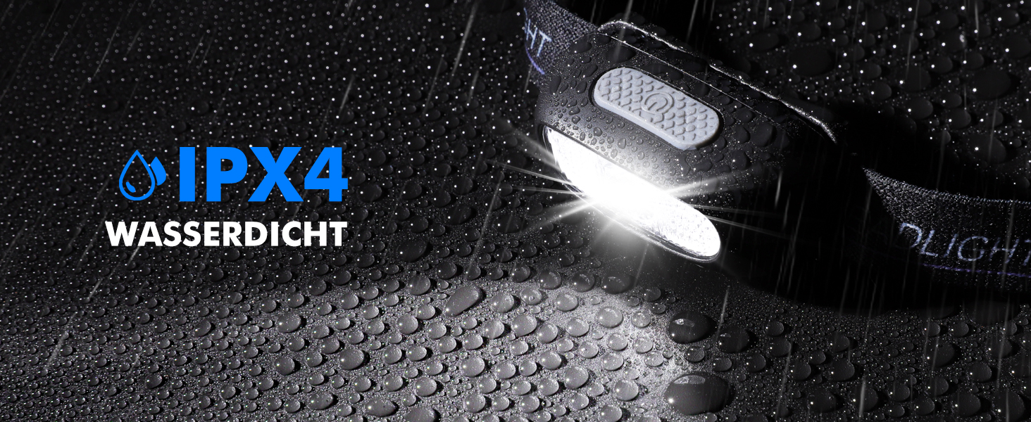 Налобний ліхтар LED, 2 шт. - перезарядна суперяскрава модель з 5 режимами, біле та червоне світло, IPX4 вологостійкий, регульований кут 60° для бігу/кемпінгу/дорослих