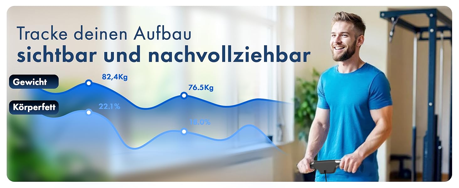 Інтелектуальна вага з аналізом складу тіла - WiFi та Bluetooth, TFT LCD дисплей, вимірювання жиру, м'язової маси, крокомір, акумулятор 800 mAh, сенсори для аналізу тіла