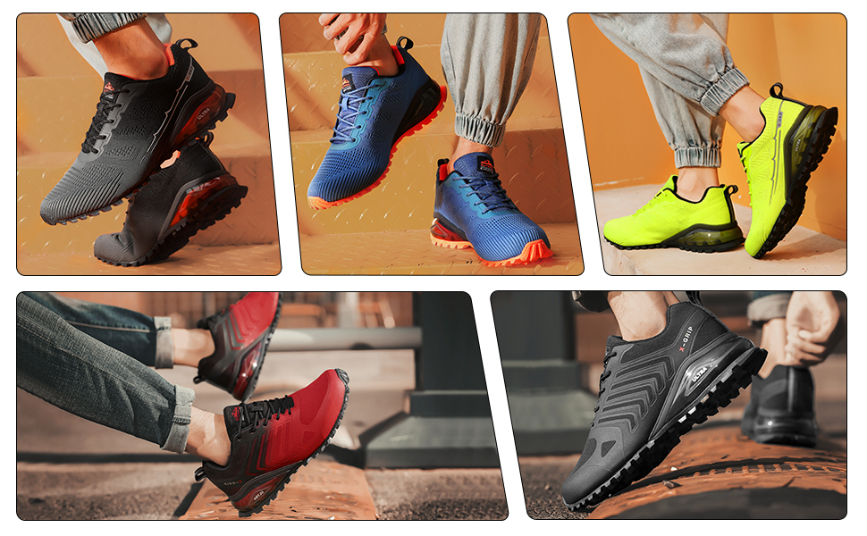 Кросівки для бігу DANNTO для чоловіків, спортивні, для вулиці, дихаючі, синього кольору, 41 EU